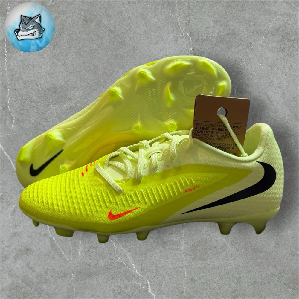 Nike Phantom 6 Low Academy FG MG Soccer Cleats Limelight Men's 6 HJ4564-800